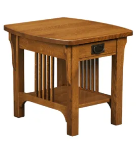 Craftsman Mission Open End Table