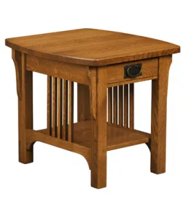 Craftsman Mission Open End Table