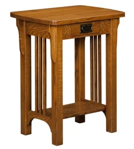 Craftsman Mission Telephone Stand