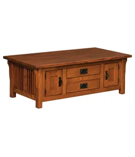 Elliot Mission Cabinet Coffee Table