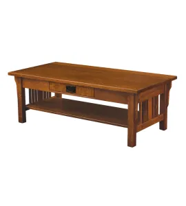 Elliot Mission Open Coffee Table