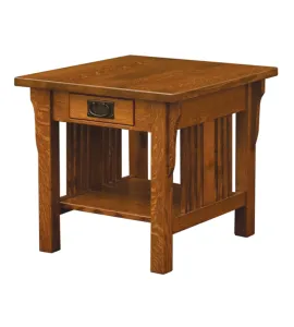 Elliot Mission Open End Table