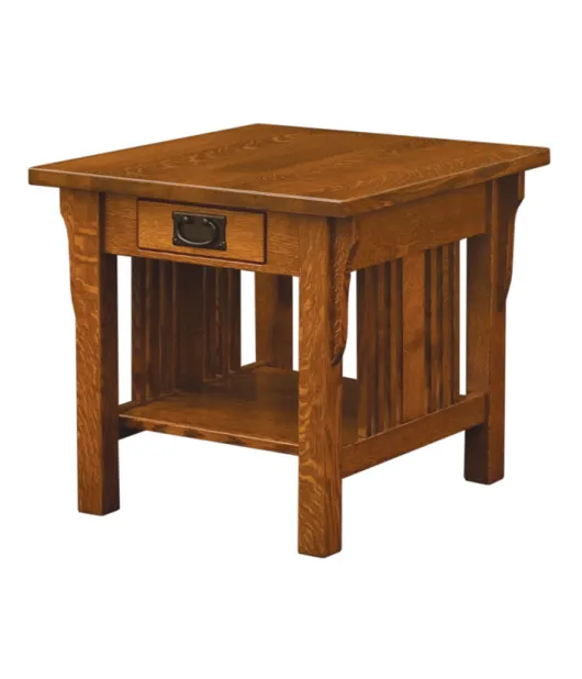 Elliot Mission Open End Table