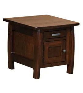 Grand Teton Cabinet End Table