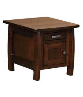 Grand Teton Cabinet End Table