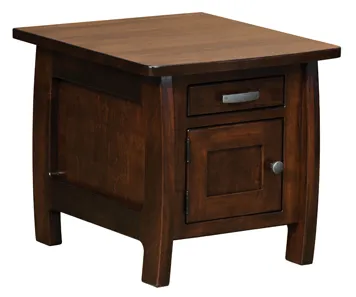 Grand Teton Cabinet End Table