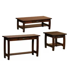 Grand Teton Open Occasional Table Set