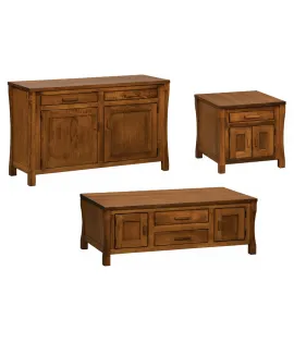 Heartland Cabinet Occasional Table Set