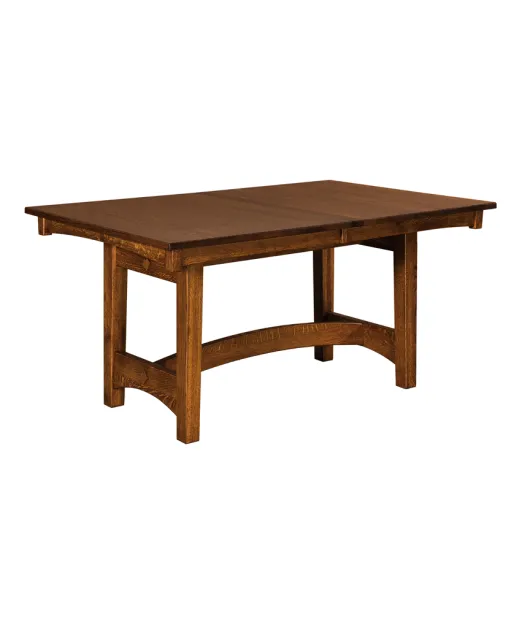 IH Arts & Crafts Trestle Dining Table