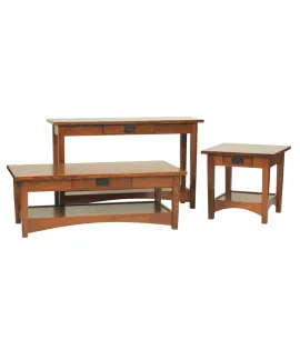 IH Arts &amp; Crafts Open Occasional Table Set