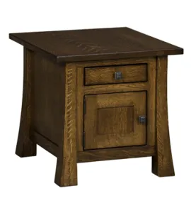 Lakewood Cabinet End Table