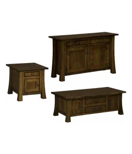 Lakewood Cabinet Occasional Table Set