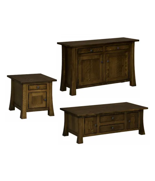 Lakewood Cabinet Occasional Table Set
