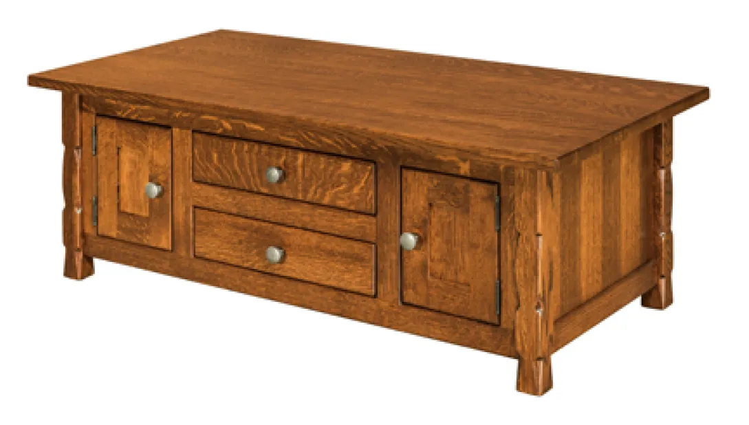 Rock Island Cabinet Coffee Table