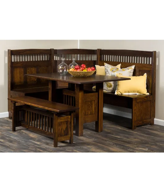 Classic Mission Dining Nook Set