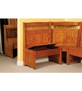 Classic Mission Dining Nook Set