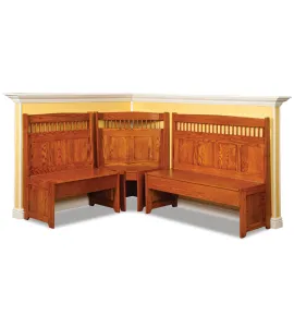 Classic Mission Dining Nook Set