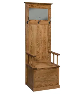 Heritage Mission Hall Storage Seat