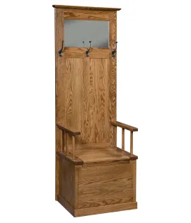 Heritage Mission Hall Storage Seat