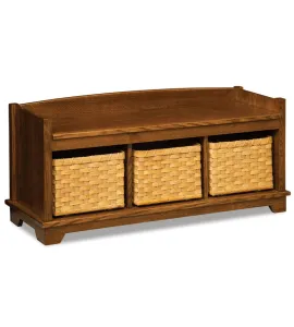 Lattice Weave Bench