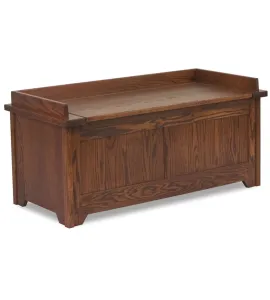 Shaker Chair Rail Storage Bench