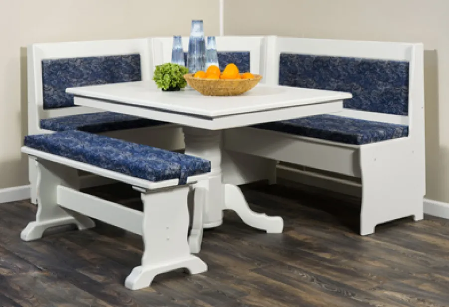 Traditional Fabric Back Nook Set