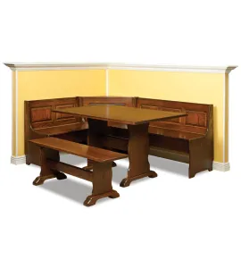 Traditional Raised Panel Nook Set