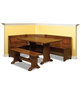 Traditional Raised Panel Nook Set