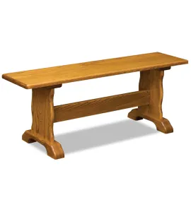Traditional Trestle Bench