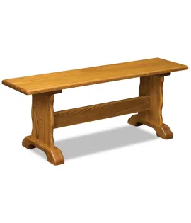 Traditional Trestle Bench