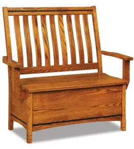 West Lake Storage Bench