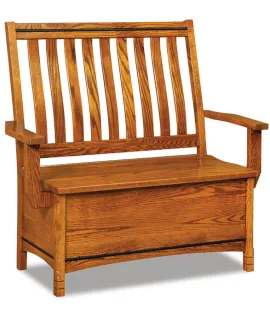 West Lake Storage Bench