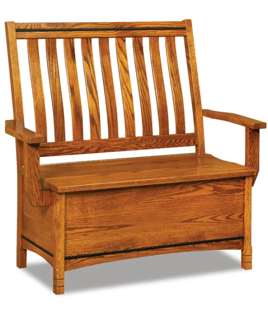 West Lake Storage Bench