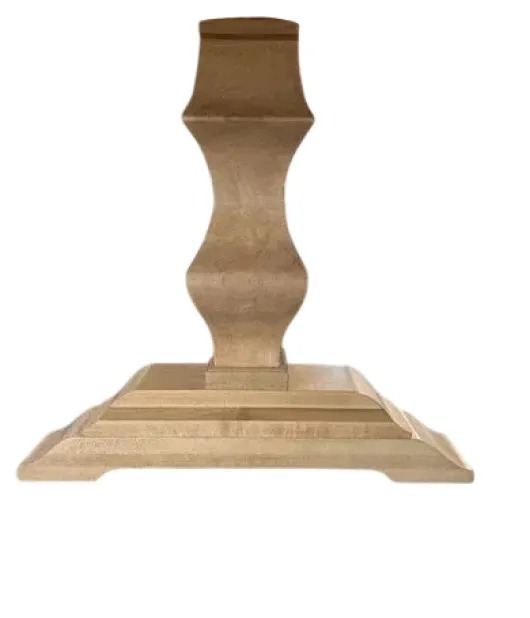 Jessica Double Pedestal Dining Table, Brown Maple, D22N11322 Granola QUICK SHIP - 30% Off or Best Offer