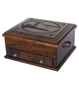 Jewelry Chest with Lighthouse Lid