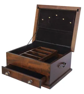 Jewelry Chest with Lighthouse Lid