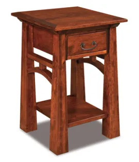 Artesa 1 Drawer  Open Night Stand