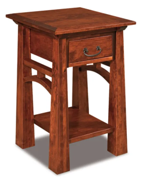 Artesa 1 Drawer  Open Night Stand