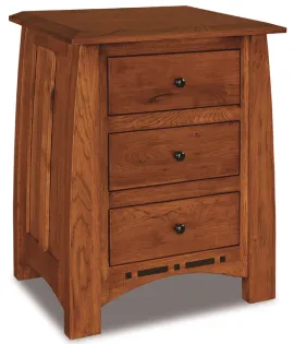 Boulder Creek  3 Drawer Night Stand