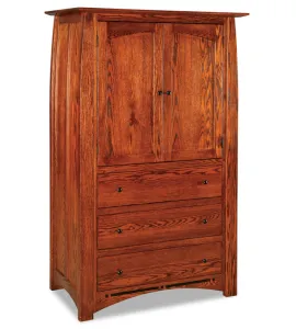Boulder Creek  3 Drawer 2 Door Armoire
