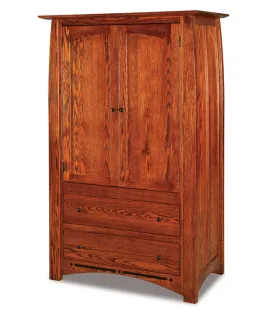 Boulder Creek  2 Drawer 2 Door Armoire