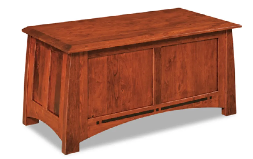Boulder Creek  44" Blanket Chest with Cedar Bottom - QUICK SHIP