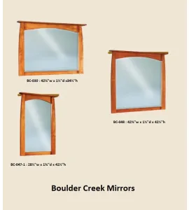 Boulder Creek  4 Drawer Dresser