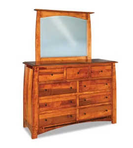 Boulder Creek 60" 9 Drawer Dresser