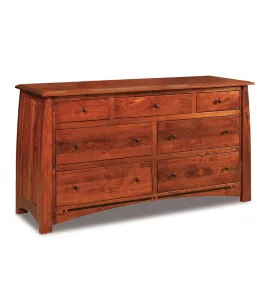 Boulder Creek 67" 7 Drawer Dresser