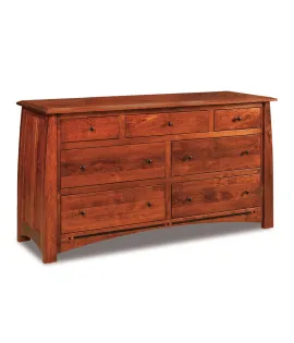 Boulder Creek 67&quot; 7 Drawer Dresser