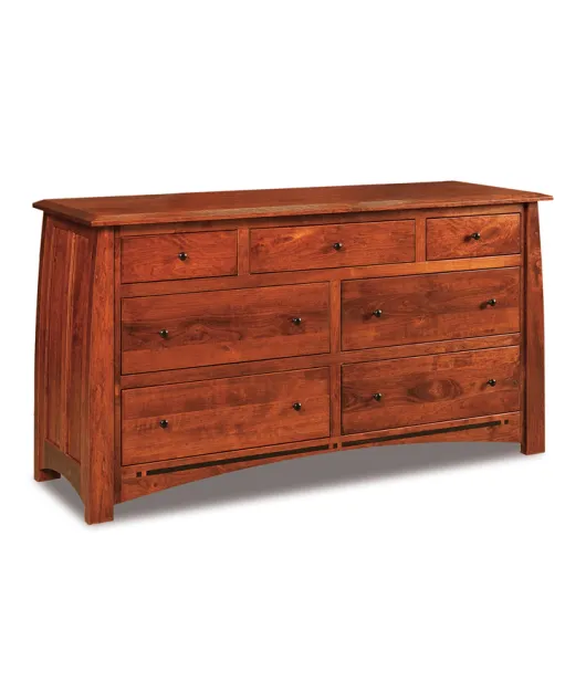 Boulder Creek 67" 7 Drawer Dresser