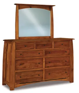 Boulder Creek 67&quot; 9 Drawer Dresser