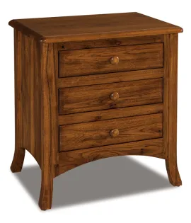 Carlisle  3 Drawer Night Stand