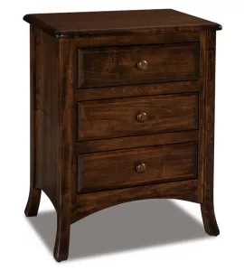 Carlisle  3 Drawer Night Stand